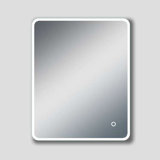 Backlit LED Frameless Mirror LDE - 600x750mm