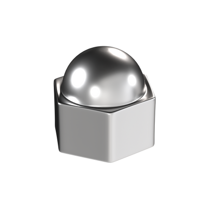 Dome Nut (Pack of 20) – 1/4”