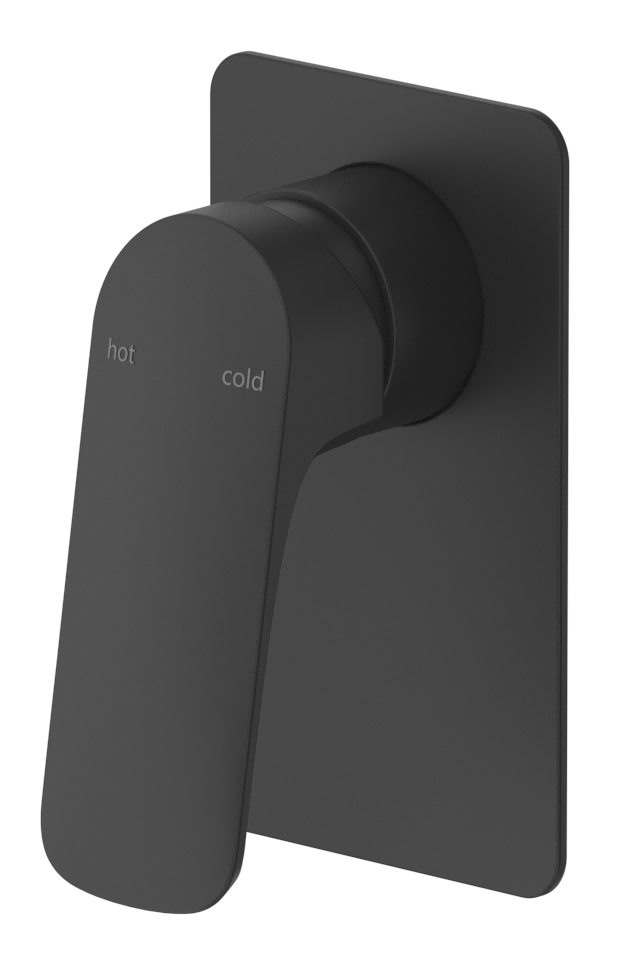 Kaza Shower Mixer - TRIM KIT - Black