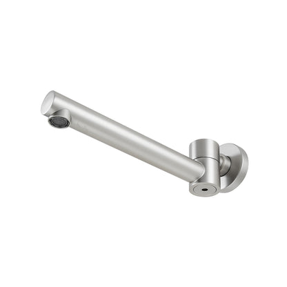 Round Brushed Nickel Bathtub/Basin Swivel Wall Spout