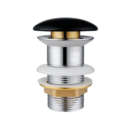 Basin 32mm CBlack Pop Up Waste No Overflow