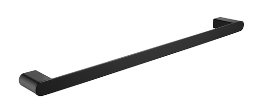 Supra Single Towel Rail - 350mm  -    Black