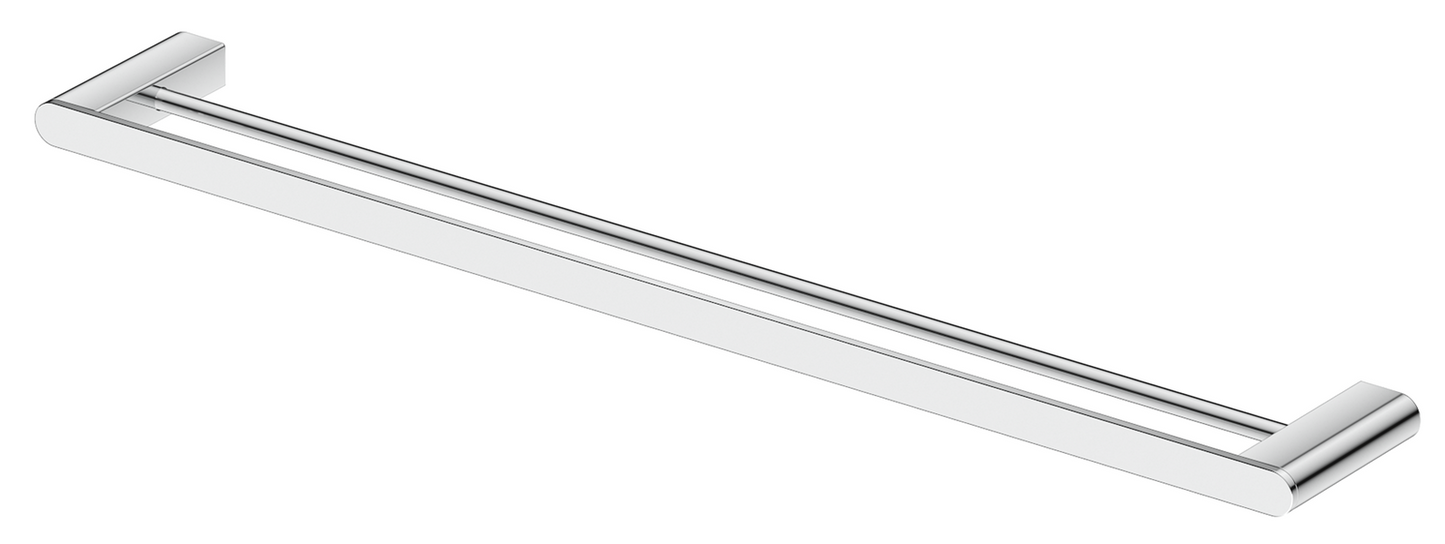 Supra Double Towel Rail - 800mm - Chrome