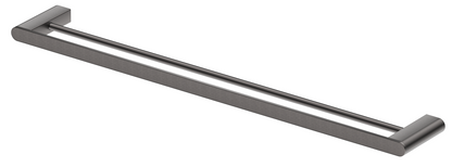 Supra Double Towel Rail - 600mm - Gunmetal