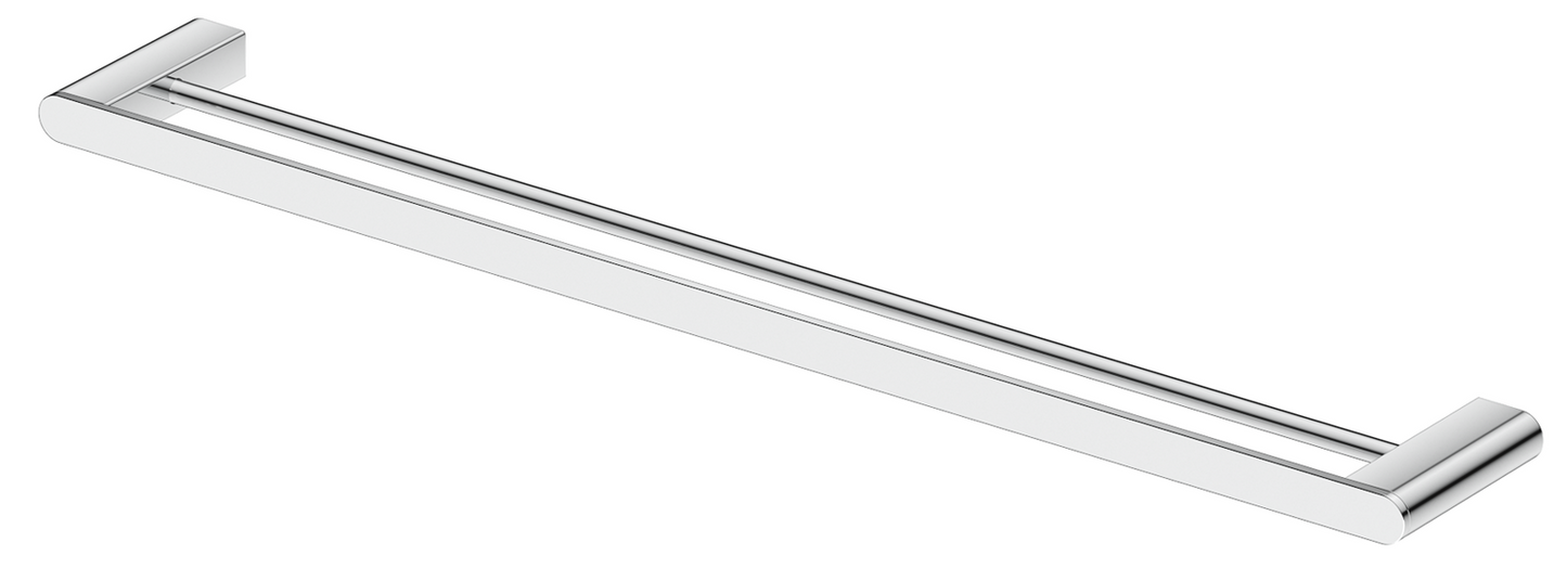 Supra Double Towel Rail - 600mm - Chrome