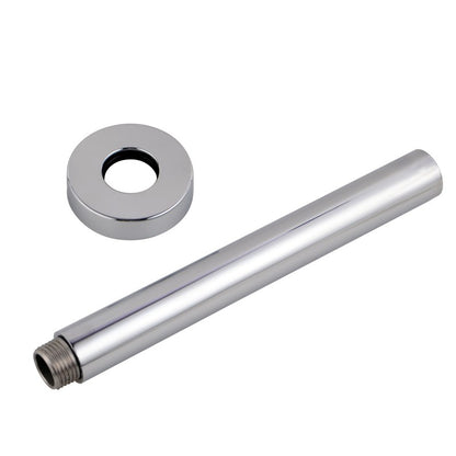 Round Chrome Ceiling Shower Arm 300mm