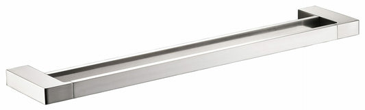 Ceram Double Towel Rail 600 mm - Brushed Nickel
