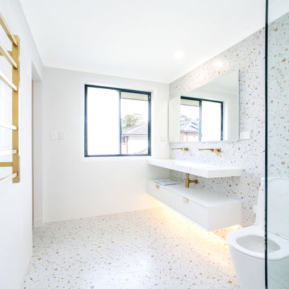 Moonlight 1200mm White Wall Hung Cabinet