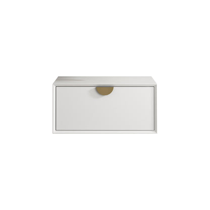Horiz Liquid Soap Dispenser PC White