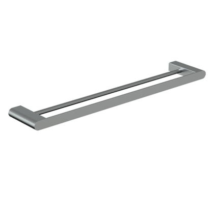 Serenity: Double Towel Rail 600mm Satin Stainless Steel *Special Order Product