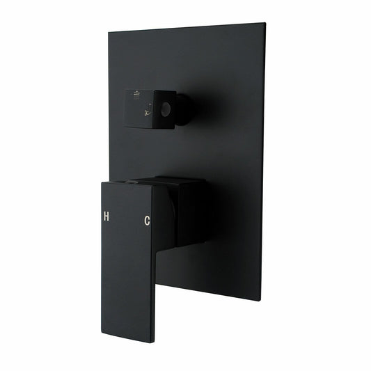 BLAZE Black Shower/Bath Mixer Diverter