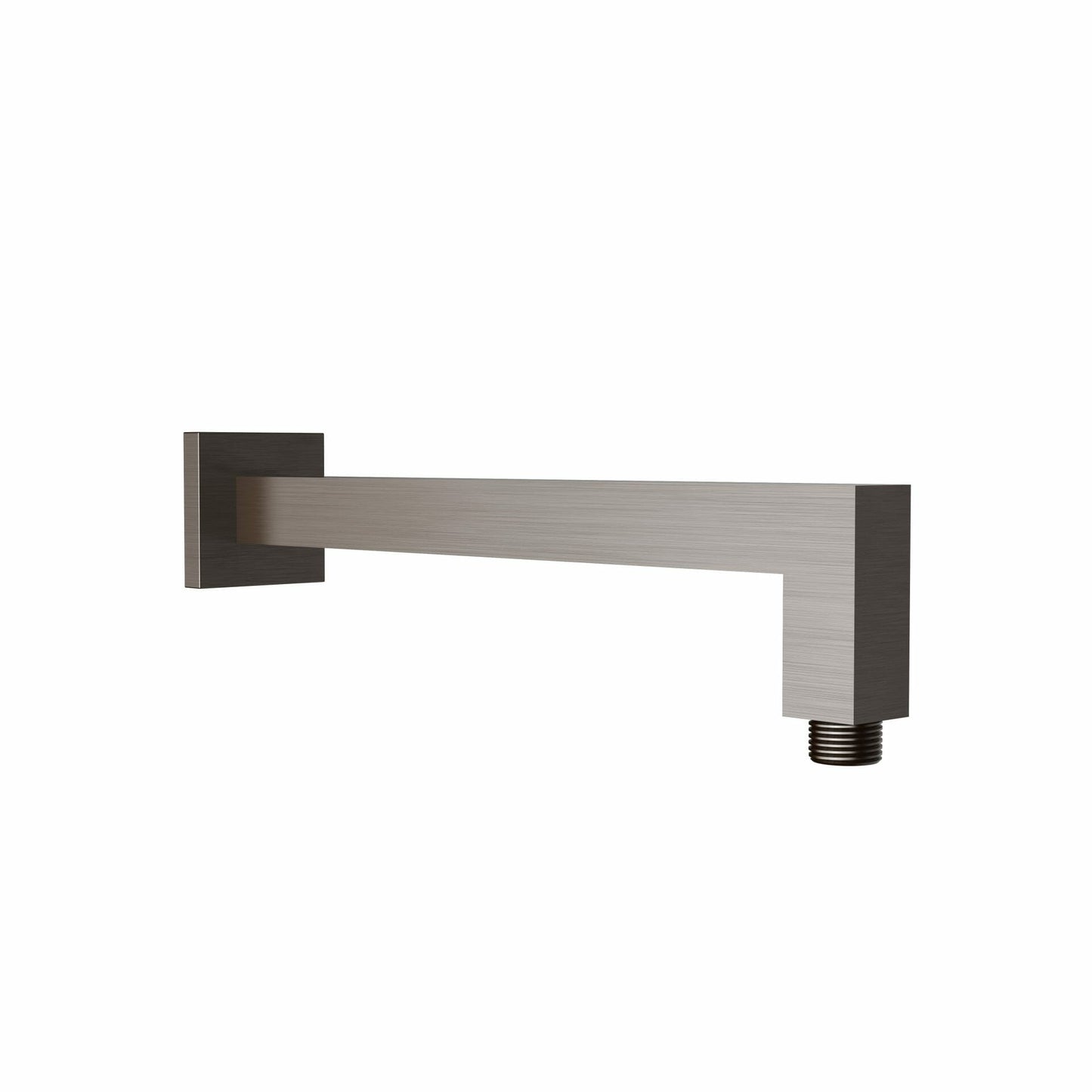 Square Horizontal Wall Shower Arm - Brushed Nickel