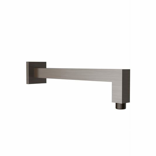 Square Horizontal Wall Shower Arm - Brushed Nickel