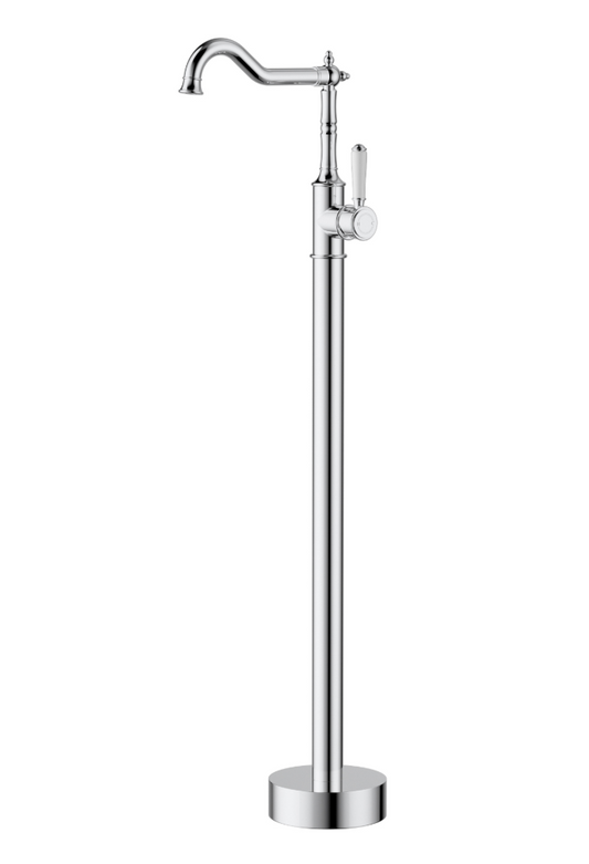Clasico Bath Mixer Freestanding Chrome / Ceramic Handle