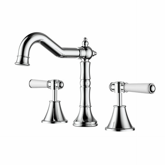 Clasico Basin Set Ceramic Hahdle