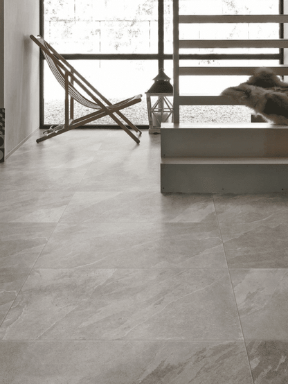 ARDESIA SERIES - LIGHT GREY FELLTEC Finish - 600X1200 | 1.44 SQM / 2 PCS PER BOX