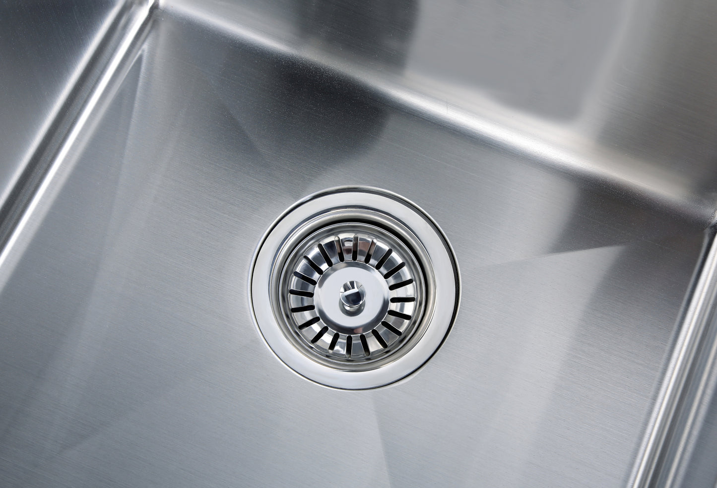 660mm Stainless Steel Kitchen Sink - Double Bowl - Brushed Nickel