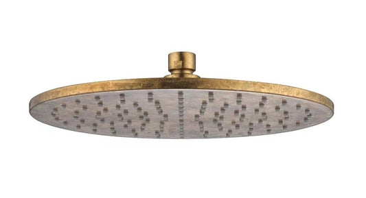 Mica Shower Head - 250mm - Living Brass