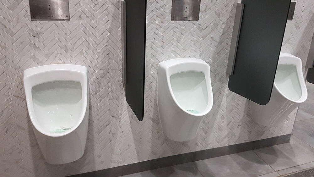 Teide Ceramic Urinal - Back Inlet
