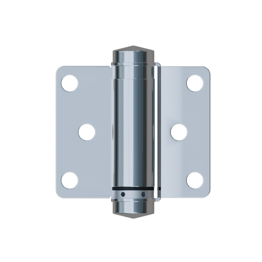 209 Double Action Spring Hinge (Each) – With Screw Fixings