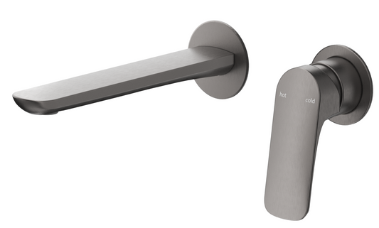 Kaza Wall-Spout Combo - 2P - TRIM KIT - Gunmetal
