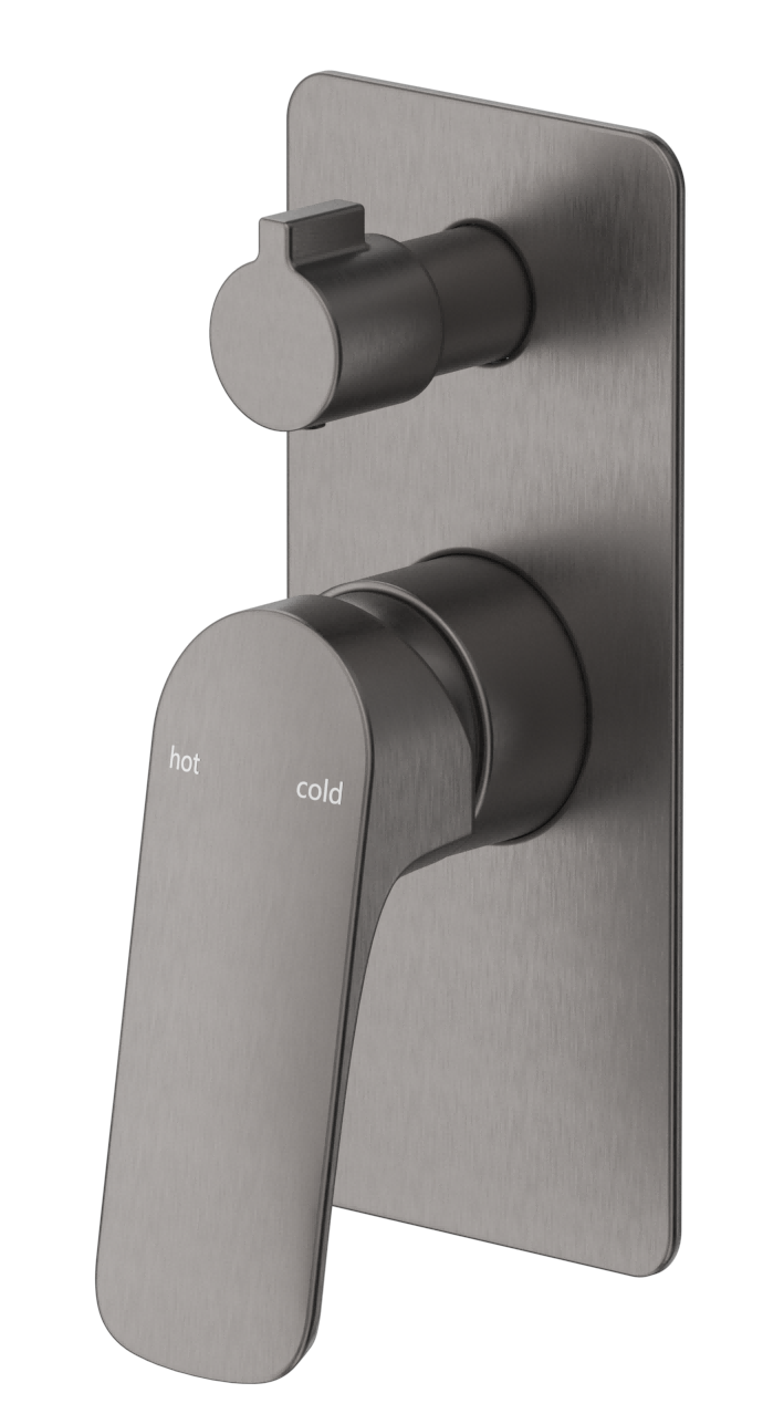Kaza Mixer Diverter - 1P - TRIM KIT - Gunmetal