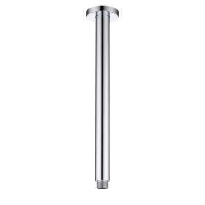 Pavia 300mm Chrome Ceiling Shower Arm Round