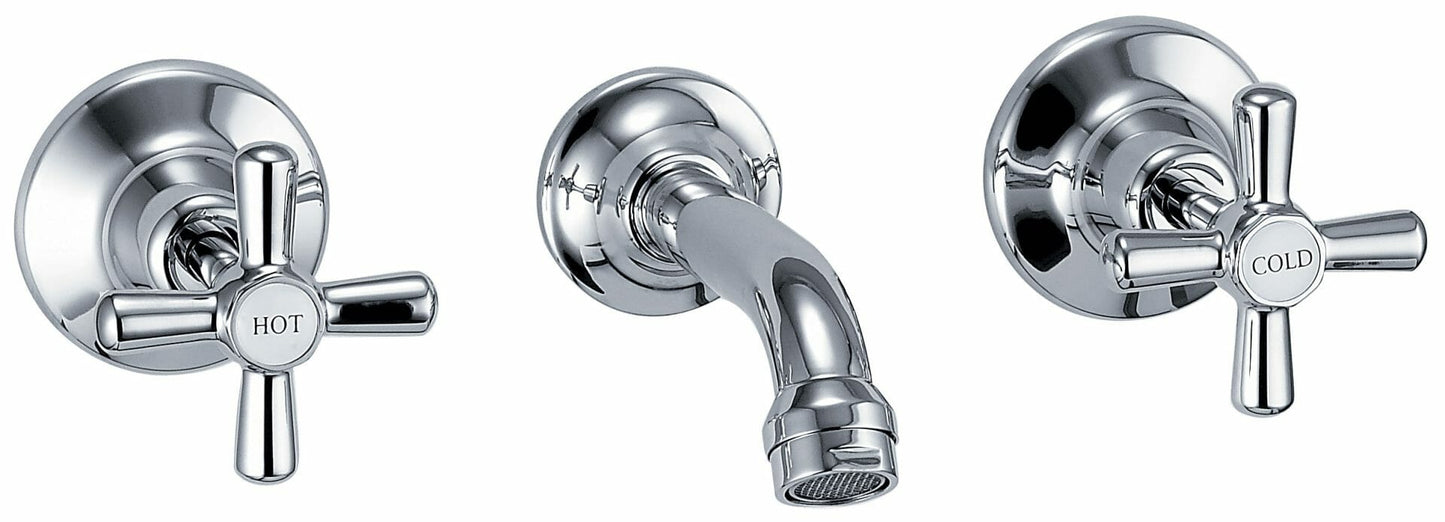 Bath Set - Chrome