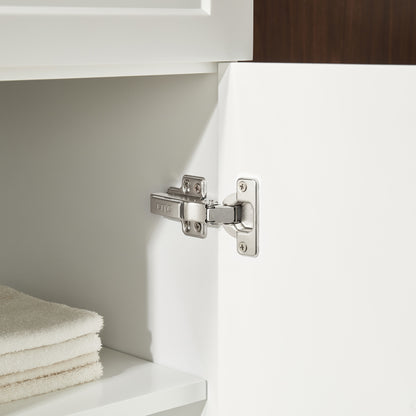 1200mm Harrington Floor Vanity PVC - Cabinet Only - Double Bowl - Matte White