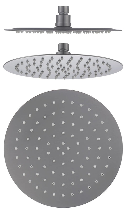 Mica Shower Head - 250mm - Brushed Nickel