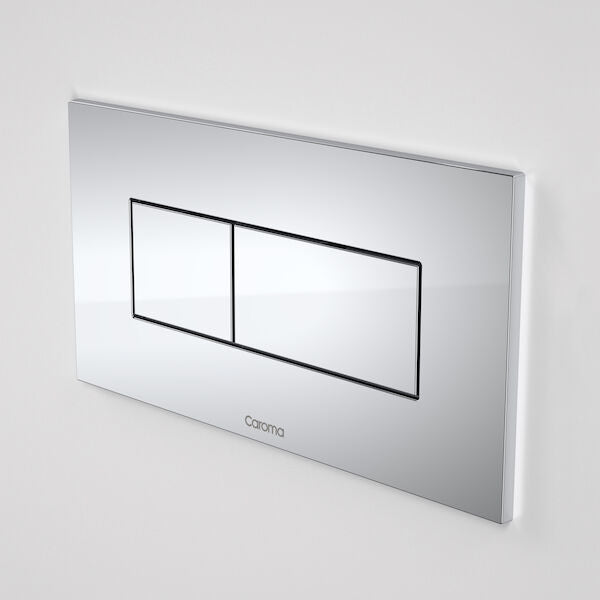 Invisi Series II® Rectangle Dual Flush Plate & Buttons (Metal) Satin