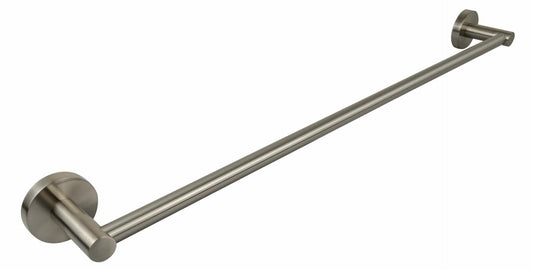 Otus Single Towel Rail - Brushed Nickel - 350mm