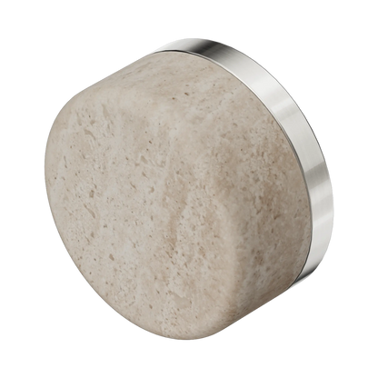 Serenity Rome Travertine Handle Brushed Nickel