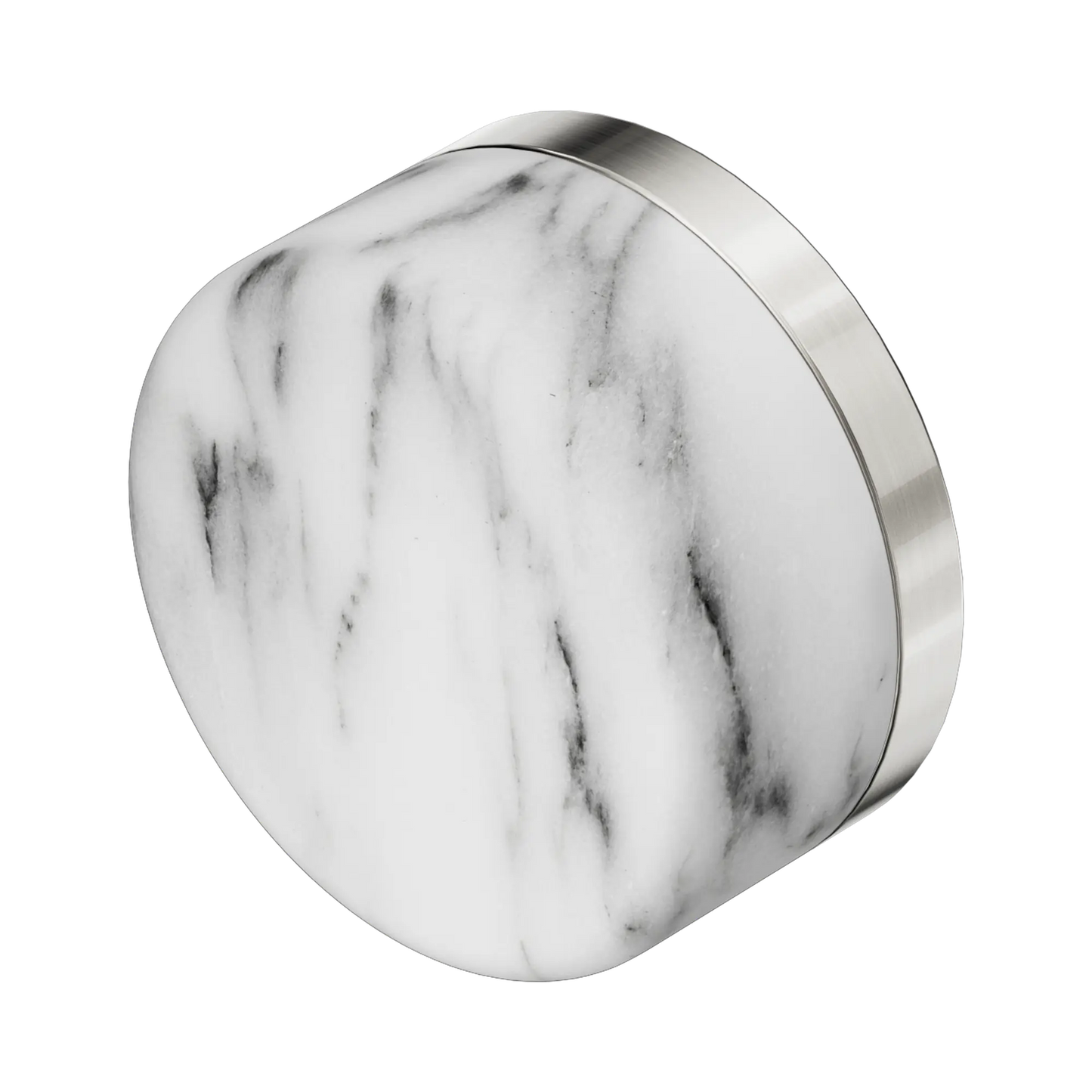 Serenity Arabescato Corchia Handle Brushed Nickel