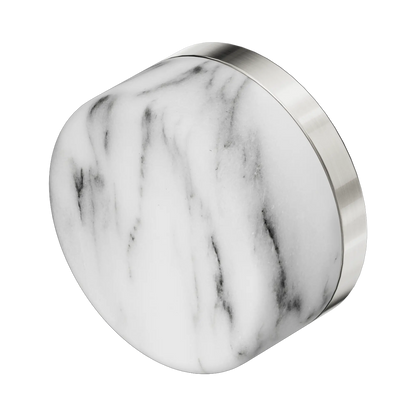 Serenity Arabescato Corchia Handle Brushed Nickel
