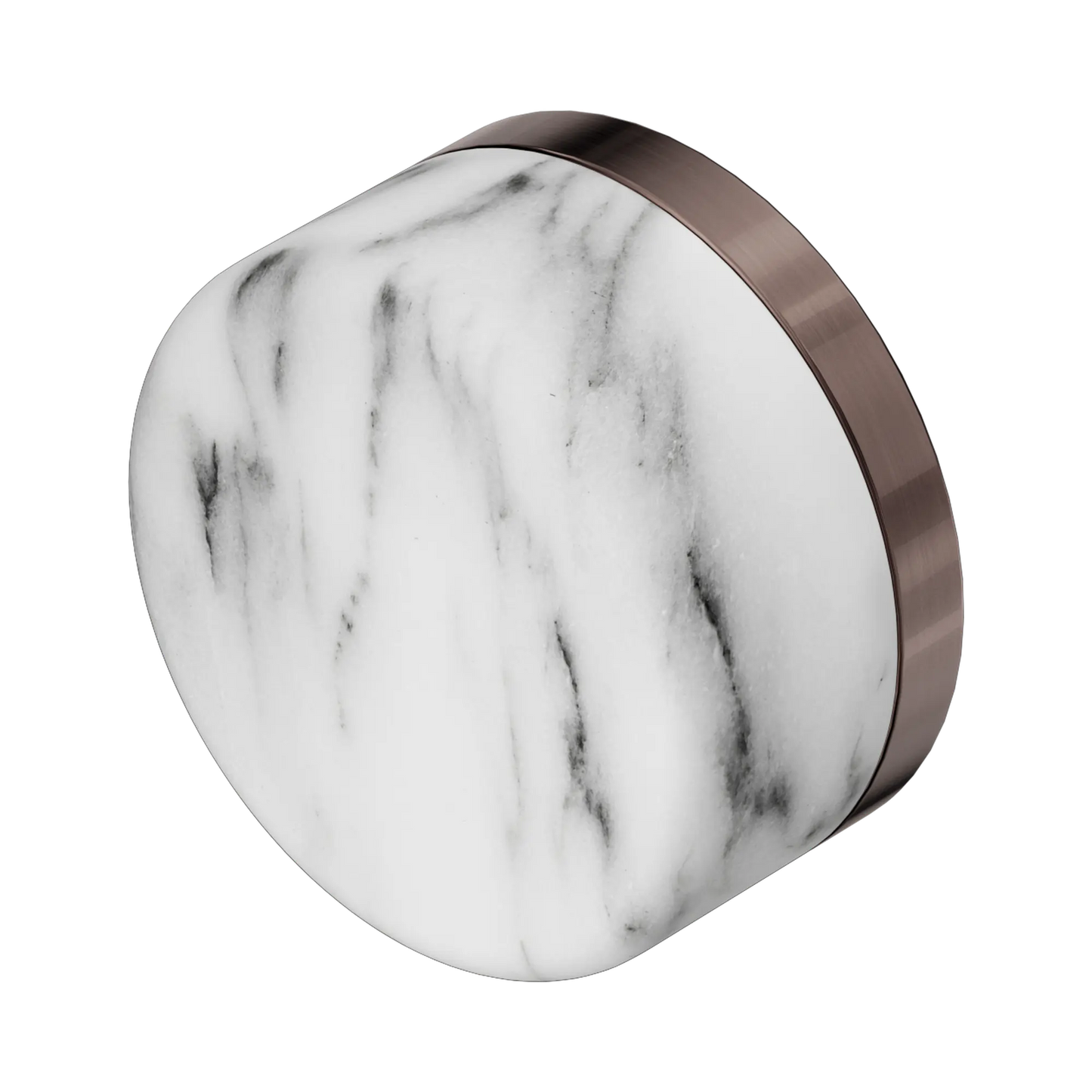 Serenity Arabescato Corchia Handle Brushed Bronze