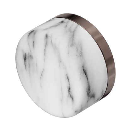 Serenity Arabescato Corchia Handle Brushed Bronze
