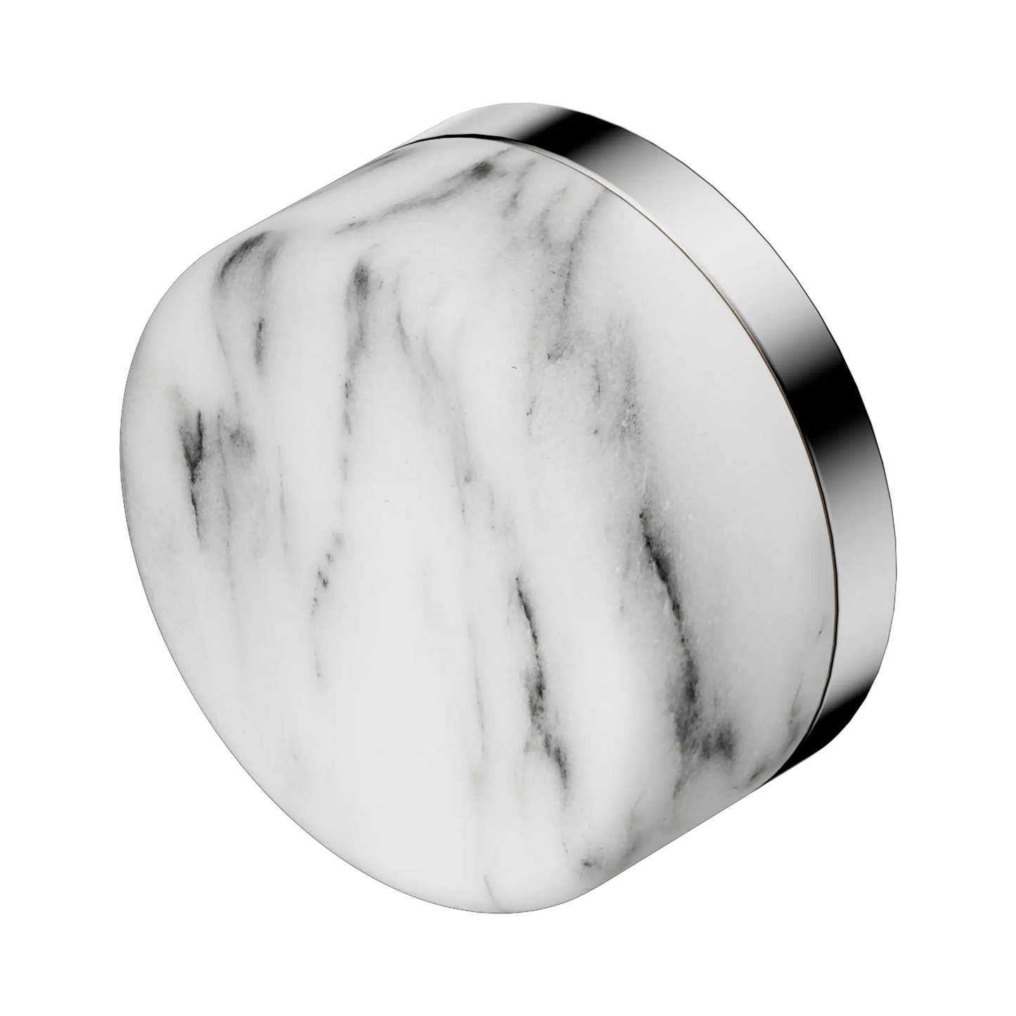 Serenity Arabescato Corchia Handle Chrome