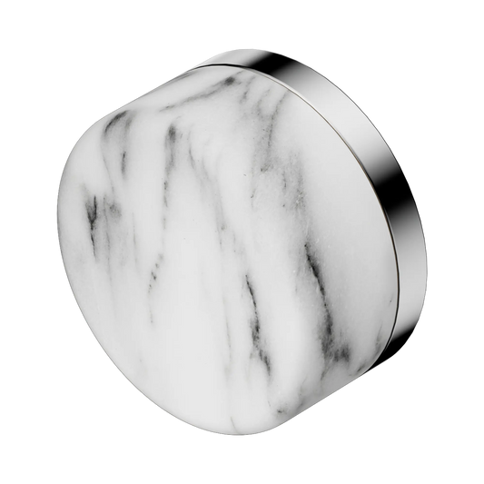 Serenity Arabescato Corchia Handle Chrome