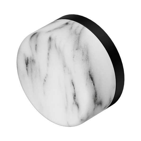 Serenity Arabescato Corchia Handle Matte Black