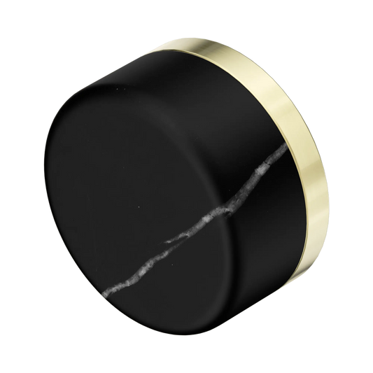 Serenity Marquina Black Handle Brushed Gold