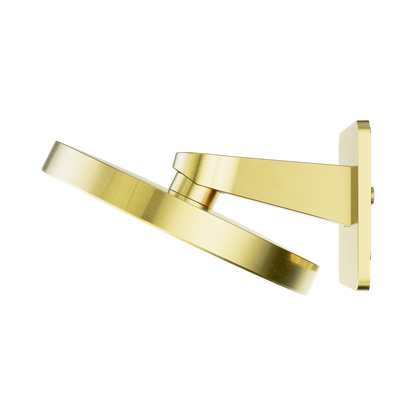 Serenity Wall Shower Head Brushed Gold