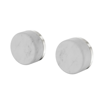 Serenity Wall Top Assembly With Carrara Handle Brushed Nickel