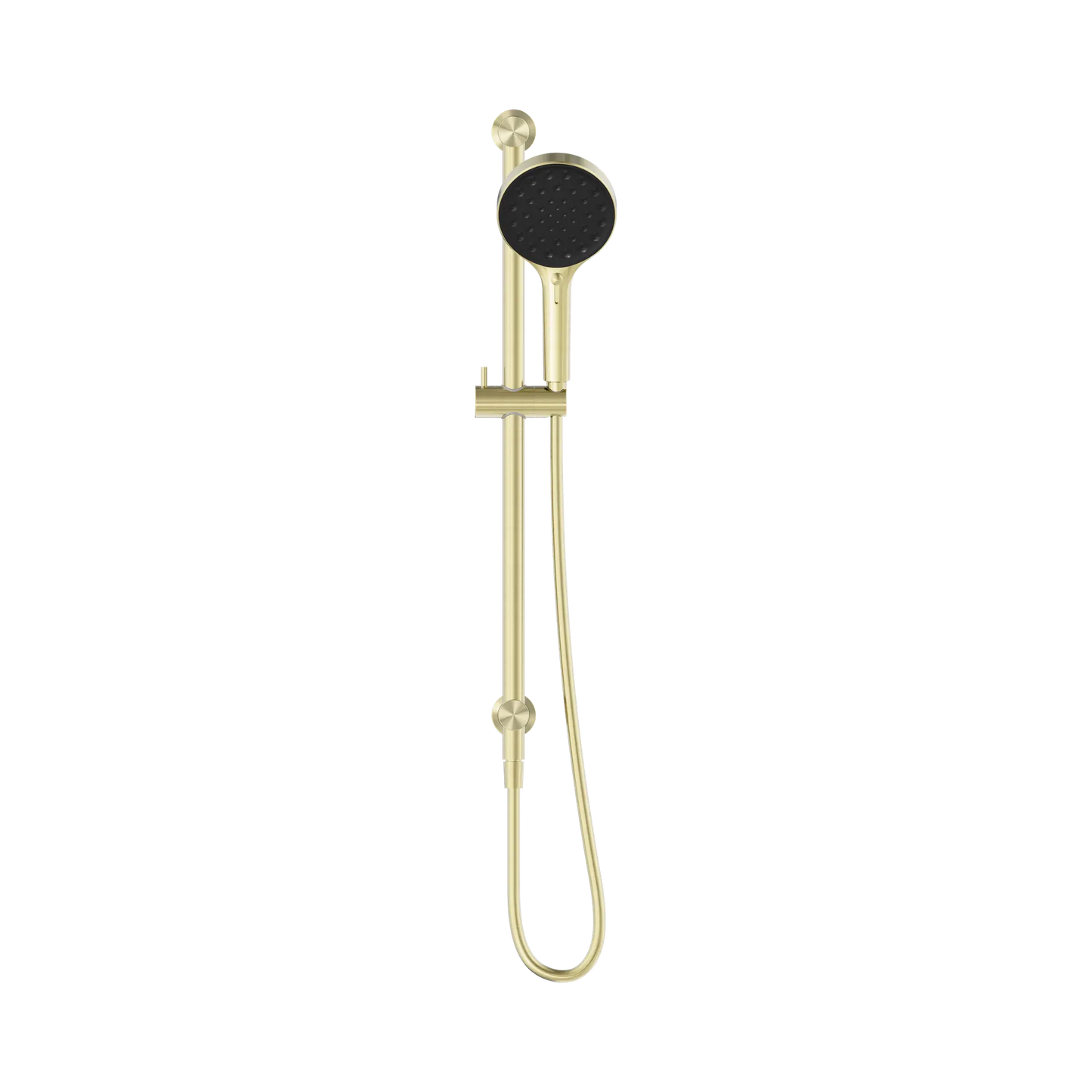 Serenity Rail Shower Brushed Gold