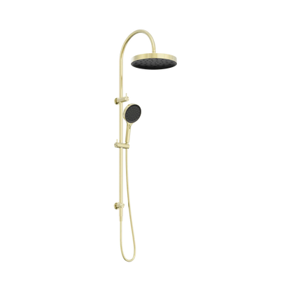 Serenity Twin Shower Brushed Gold