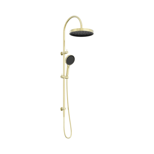 Serenity Twin Shower Brushed Gold