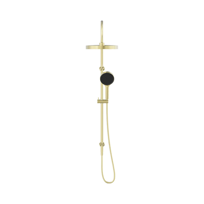 Serenity Twin Shower Brushed Gold