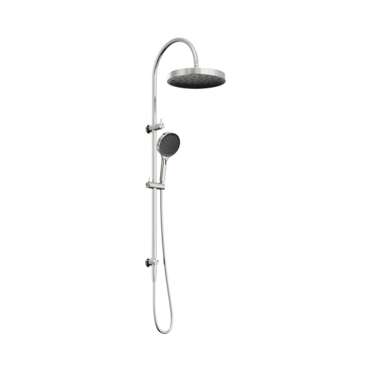 Serenity Twin Shower Brushed Nickel