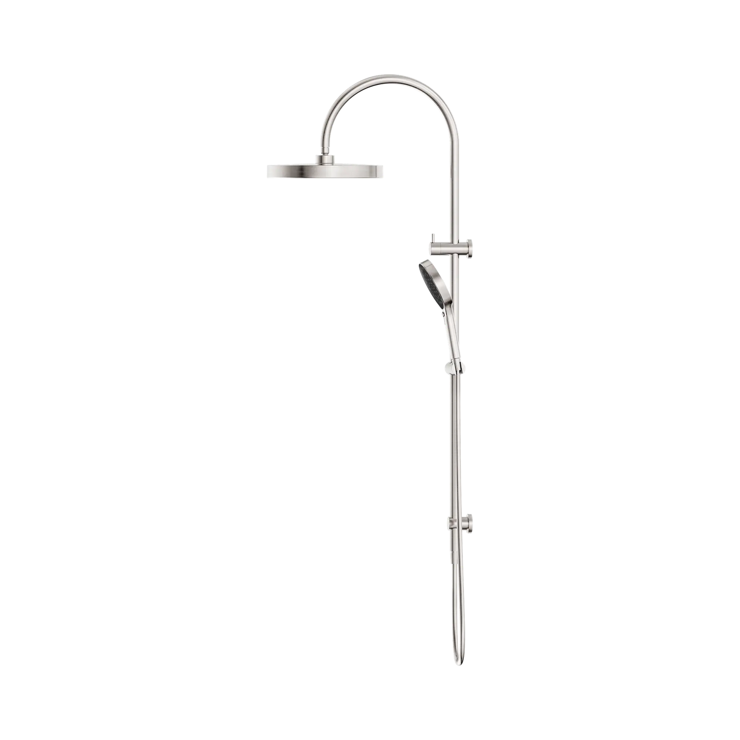 Serenity Twin Shower Brushed Nickel