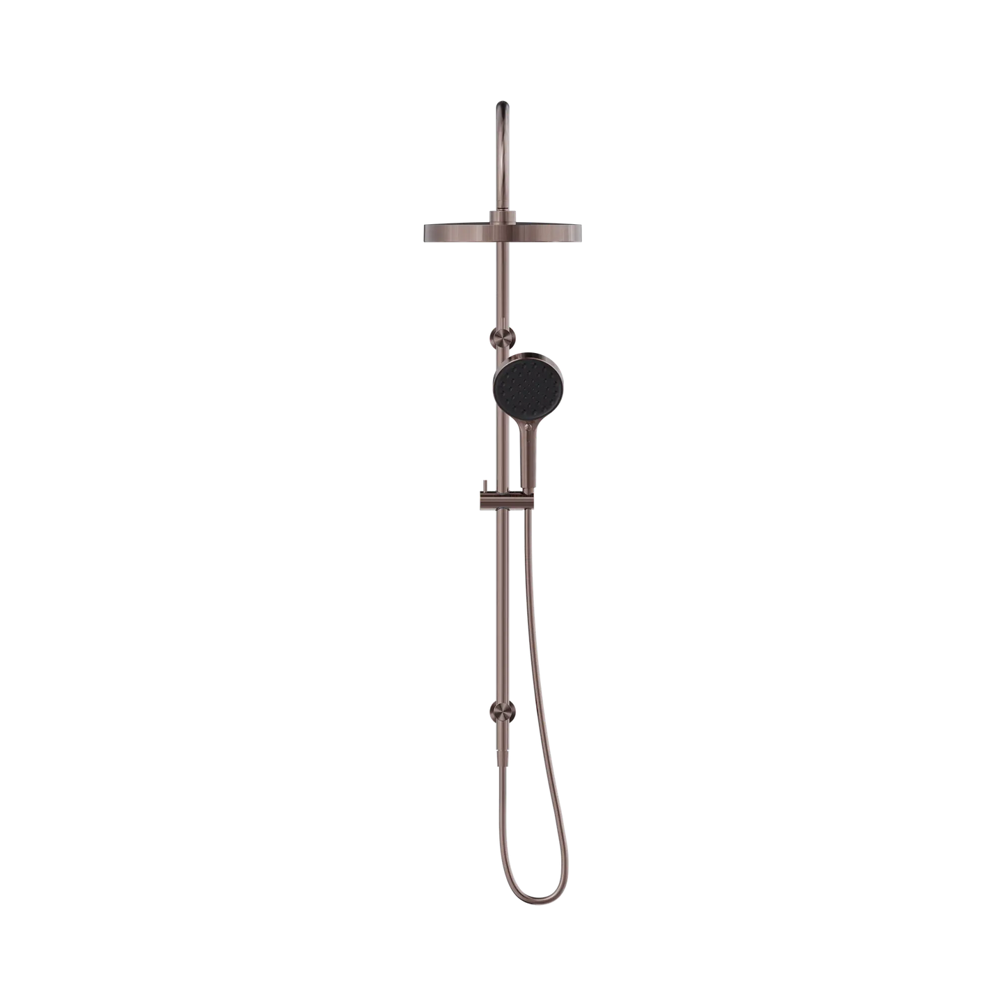 Serenity Twin Shower Brushed Bronze